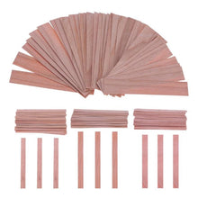 Load image into Gallery viewer, 50Pcs Wooden Candles Core for Candles Soy or Palm Wax Candle Making Supplies DIY Candle Making Pick