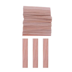 50Pcs Wooden Candles Core for Candles Soy or Palm Wax Candle Making Supplies DIY Candle Making Pick
