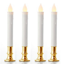 Load image into Gallery viewer, 4 pcs Flickering Flameless LED Candle Light with Holder Wedding Dinner Party Decor Christmas  LED Candle Lights Home Decoration