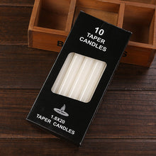 Load image into Gallery viewer, Black Candles Household Lighting Candles Daily  Decorate Candle Smoke-free Romantic Wedding Long Pole classic Candles