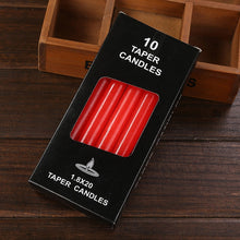 Load image into Gallery viewer, Black Candles Household Lighting Candles Daily  Decorate Candle Smoke-free Romantic Wedding Long Pole classic Candles